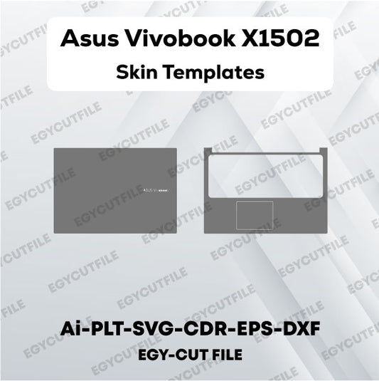 Asus Vivobook X1502 Vector Skin Cut Files