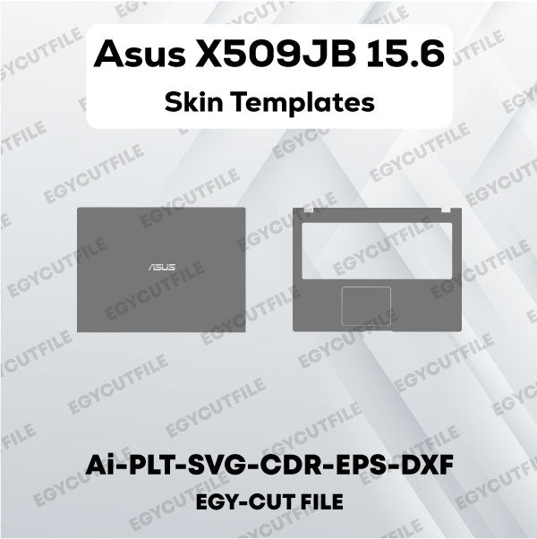 Asus X509JB 15.6 Vector Skin Cut Files