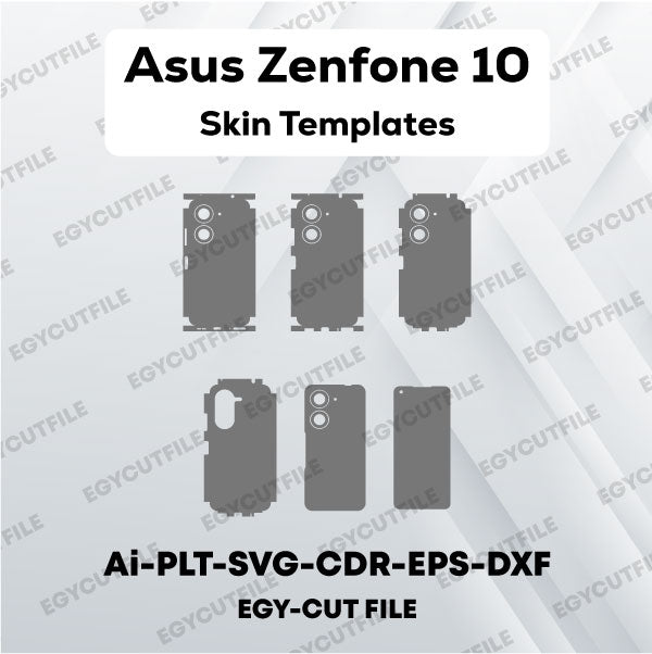 Asus Zenfone 10 Vector Skin Cut Files