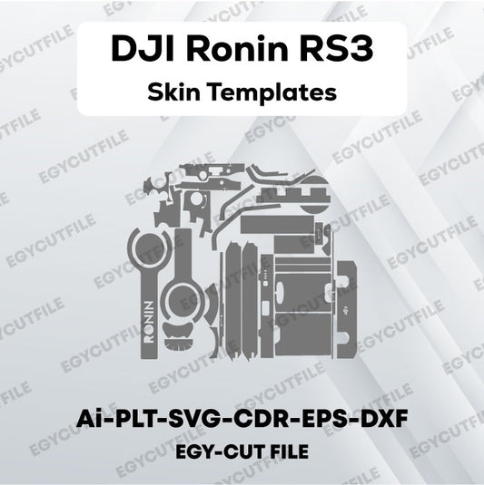 DJI Ronin RS3 Vector Skin Cut Files