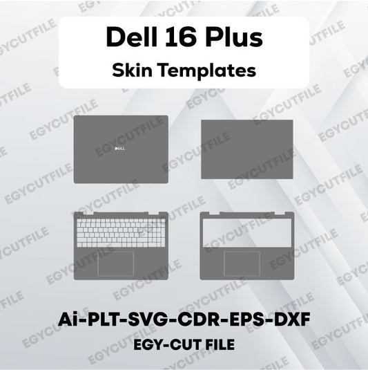 Dell 16 Plus DB16250 Vector Skin Cut Files