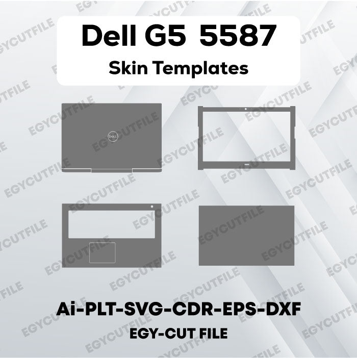 Dell G5 5587 Vector Skin Cut Files