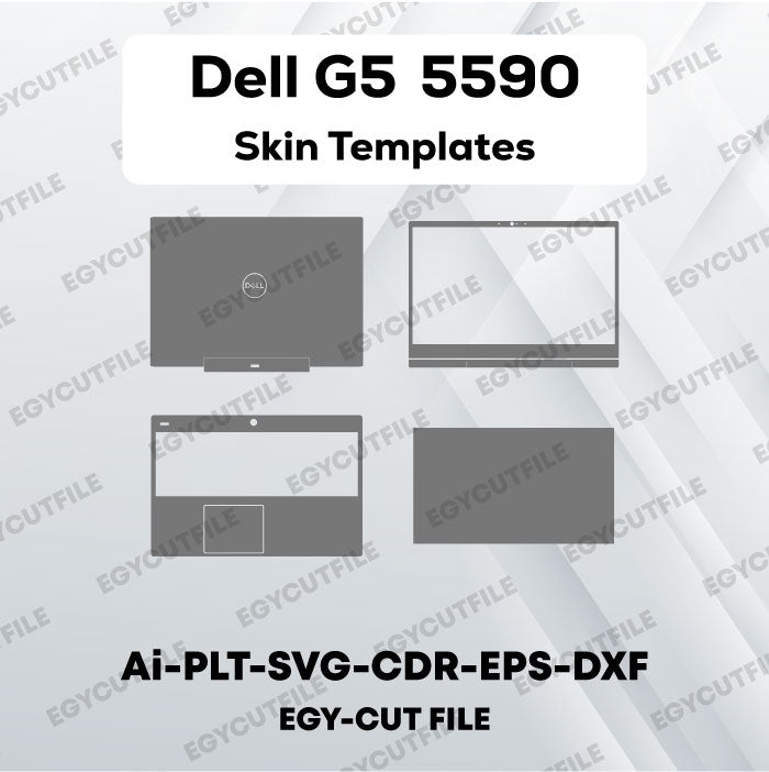 Dell G5 5590 Vector Skin Cut Files