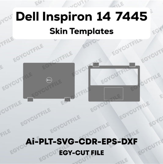 Dell Inspiron 14 2-in-1 7445 Vector Skin Cut Files