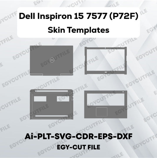 Dell Inspiron 15 7577 (P72F) Vector Skin Cut Files