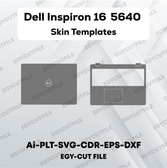 Dell Inspiron 16 5640 16.0 2024 Vector Skin Cut Files