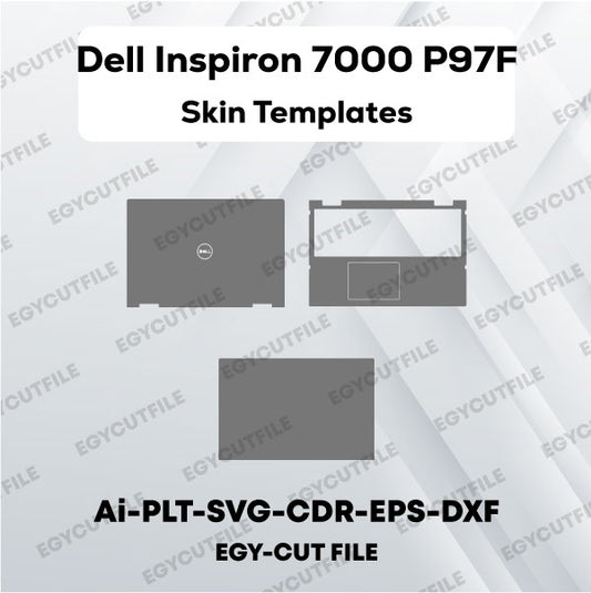 Dell Inspiron 7000 P97F Vector Skin Cut Files