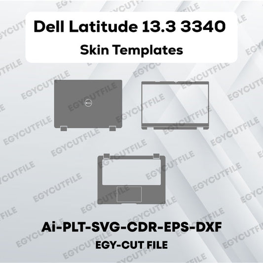 Dell Latitude 3340 13.3 2023 Vector Skin Cut Files