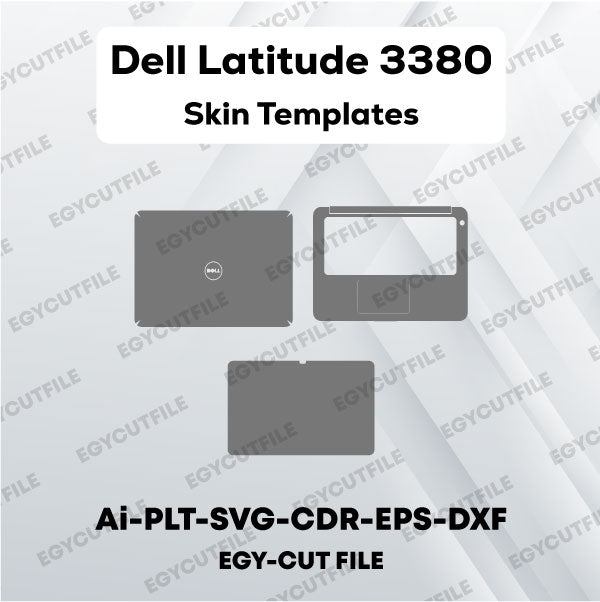 Dell Latitude 3380 Vector Skin Cut Files