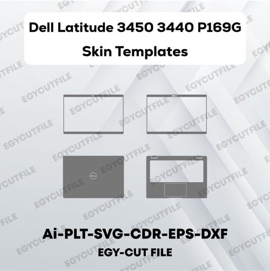 Dell Latitude 3440 3450 P169G Vector Skin Cut Files