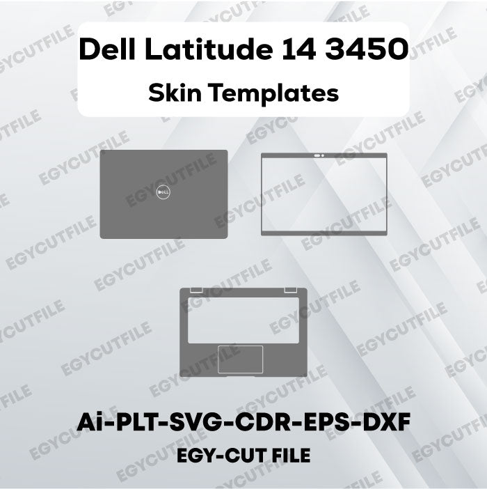 Dell Latitude 3450 14 Vector Skin Cut Files