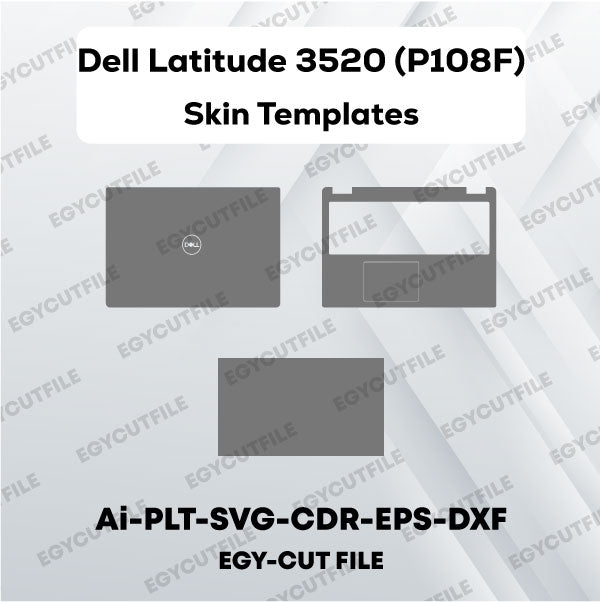 Dell Latitude 3520 (P108F) Vector Skin Cut Files