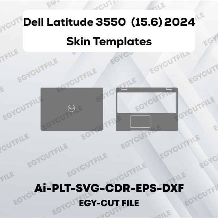 Dell Latitude 3550 15.6 2024 Vector Skin Cut Files