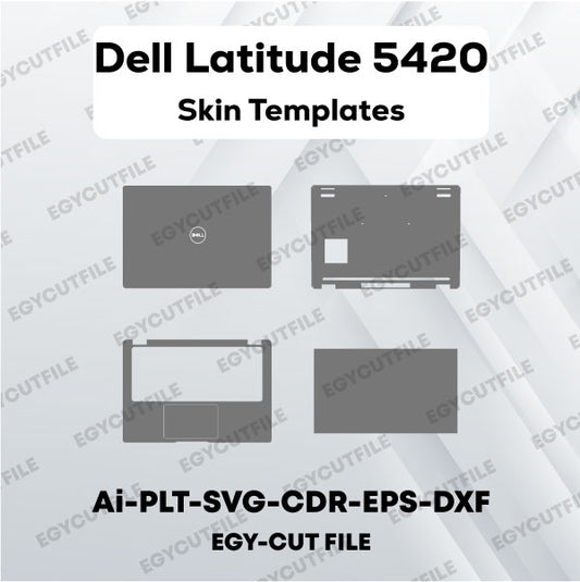 Dell Latitude 5420 Vector Skin Cut Files