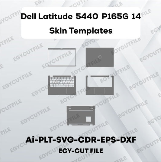 Dell Latitude 5440  14. P165G Vector Skin Cut Files