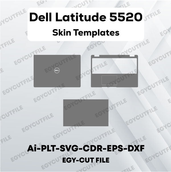 Dell Latitude 5520 Vector Skin Cut Files