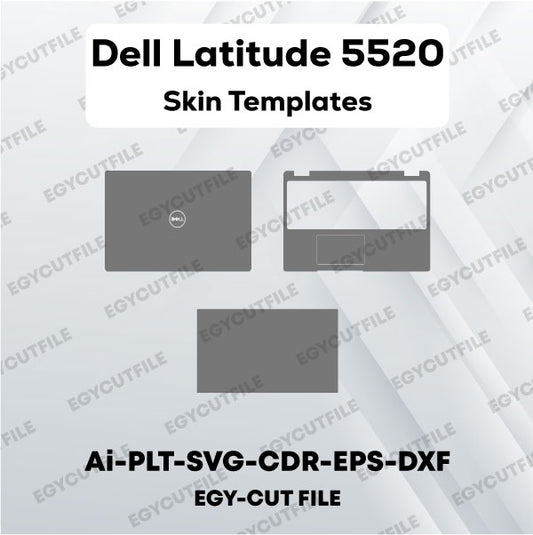 Dell Latitude 5520 Vector Skin Cut Files