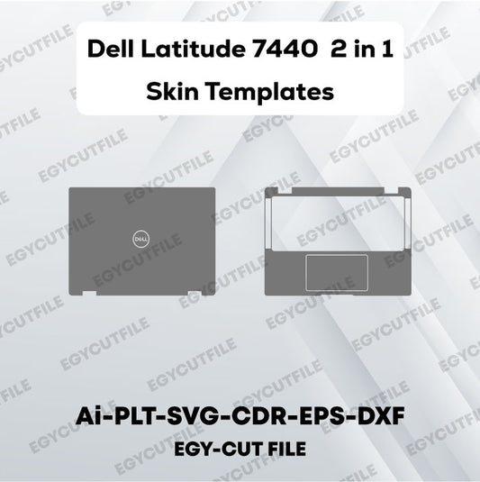Dell Latitude 7440 2 in 1 Vector Skin Cut Files