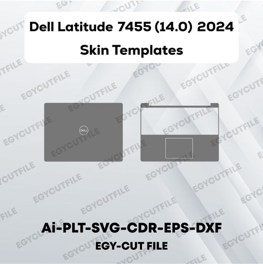 Dell Latitude 7455 14.0 2024 Vector Skin Cut Files