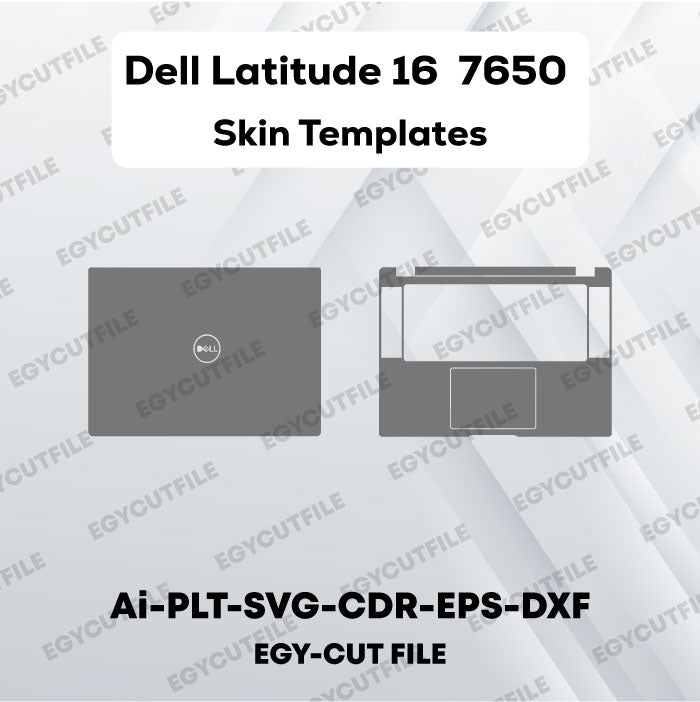 Dell Latitude 7650 16 Vector Skin Cut Files
