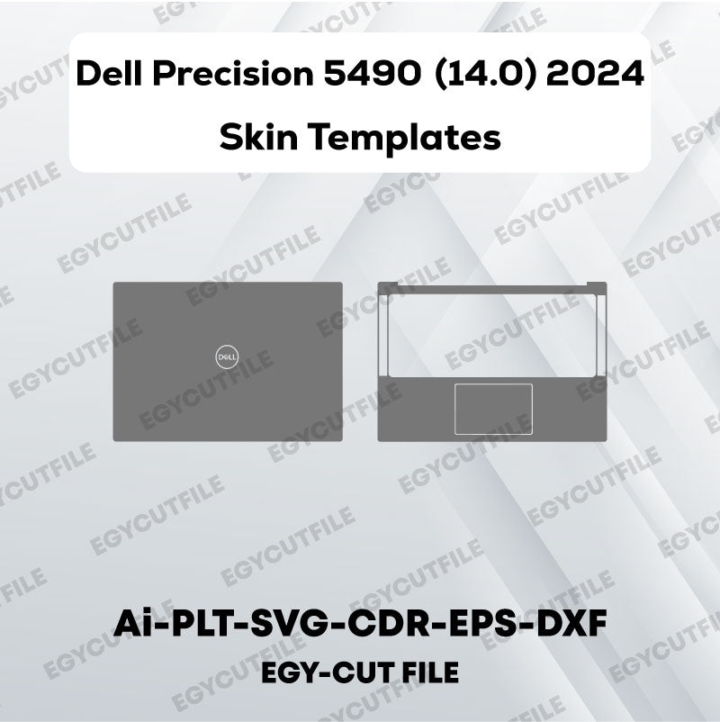 Dell Precision 5490 14.0 2024 Vector Skin Cut Files