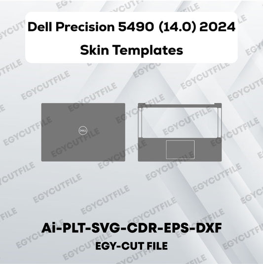 Dell Precision 5490 14.0 2024 Vector Skin Cut Files