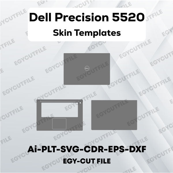 Dell Precision 5520 Vector Skin Cut Files