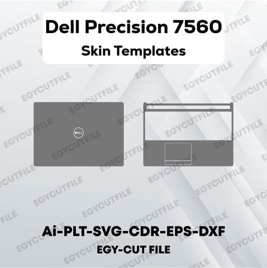 Dell Precision 7560 Vector Skin Cut Files