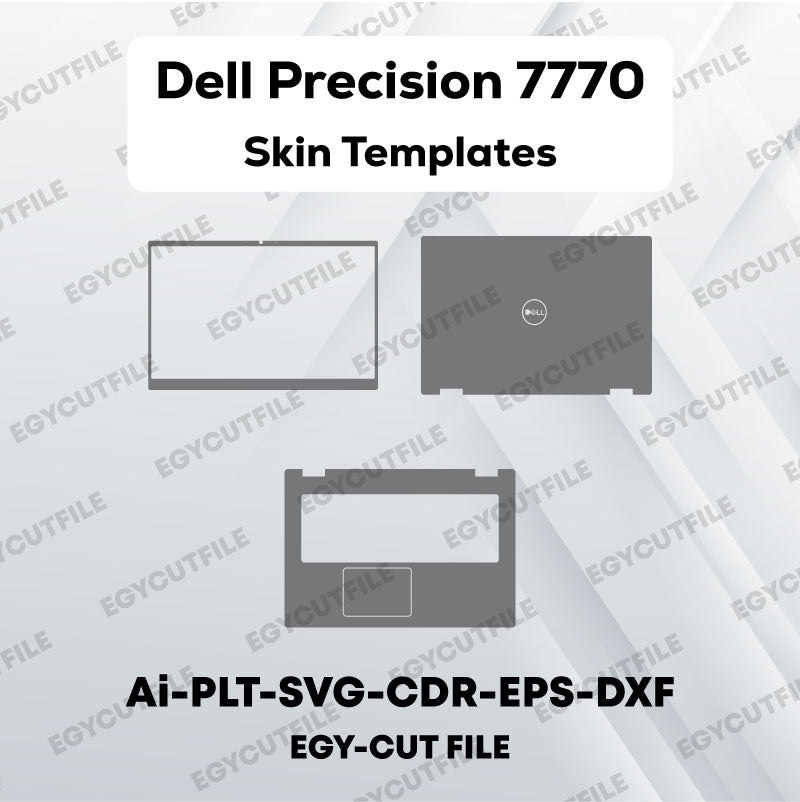 Dell Precision 7770 Vector Skin Cut Files