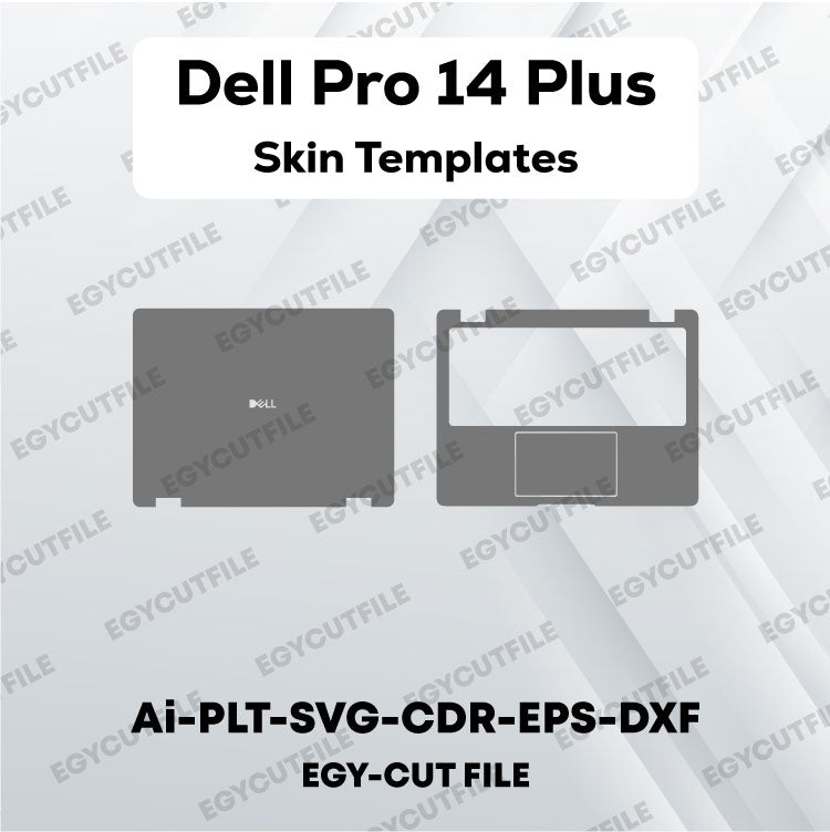 Dell Pro 14 Plus Vector Skin Cut Files