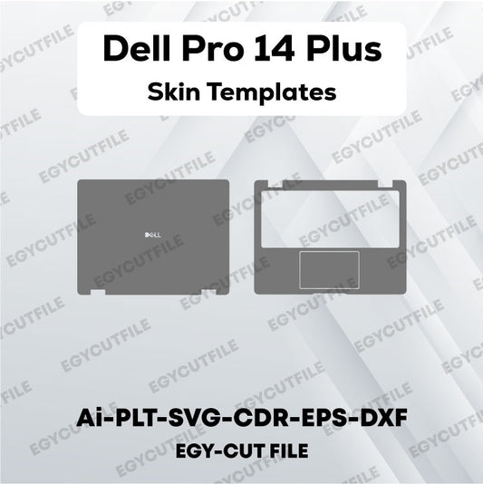 Dell Pro 14 Plus Vector Skin Cut Files