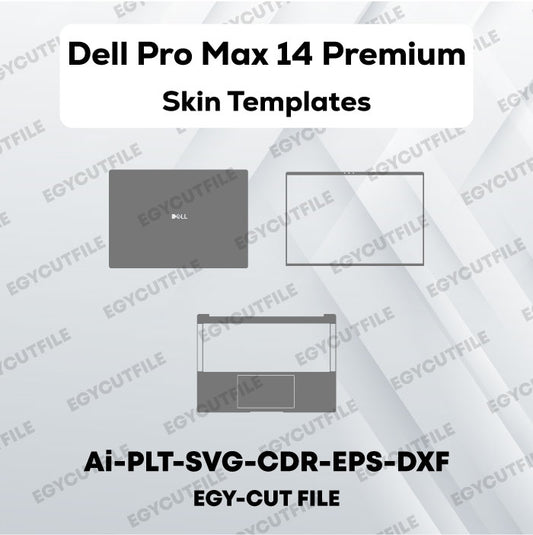 Dell Pro Max 14 Premium Vector Skin Cut Files