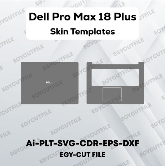 Dell Pro Max 18 Plus Vector Skin Cut Files