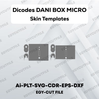 Dicodes DANI BOX MICRO Vector Skin Cut Files