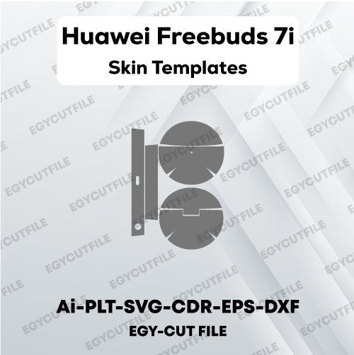Huawei Freebuds 7i Vector Skin Cut Files