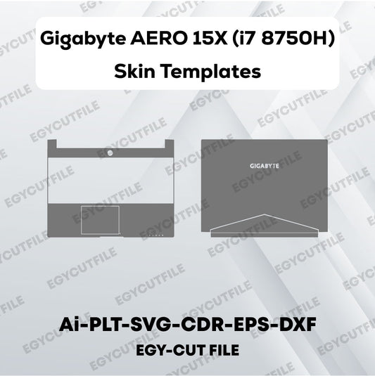 Gigabyte AERO 15X (i7-8750H) Vector Skin Cut Files