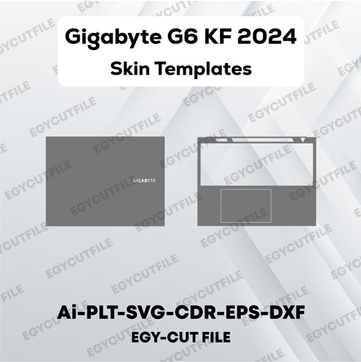 Gigabyte G6 KF 2024 Vector Skin Cut Files