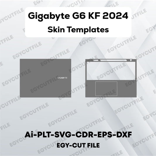 Gigabyte G6 KF 2024 Vector Skin Cut Files