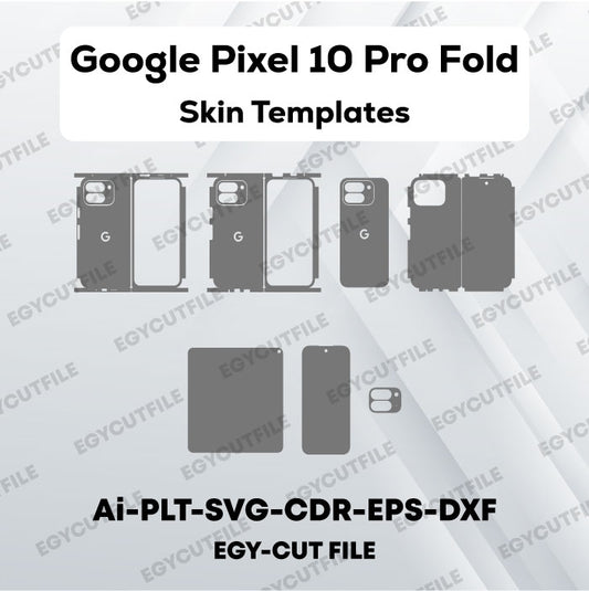 Google Pixel 10 Pro Fold Vector Skin Cut Files