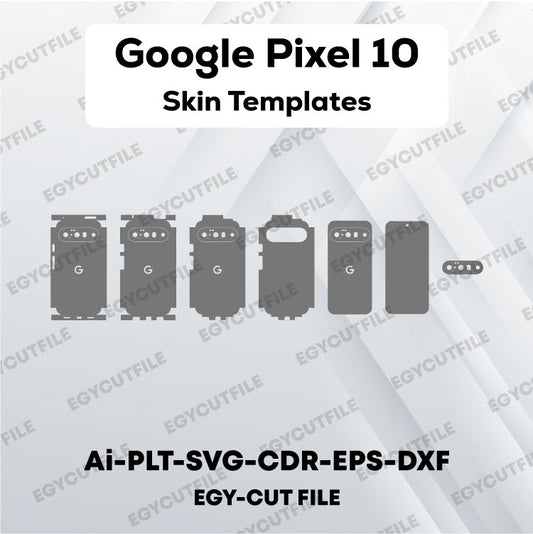Google Pixel 10 Vector Skin Cut Files