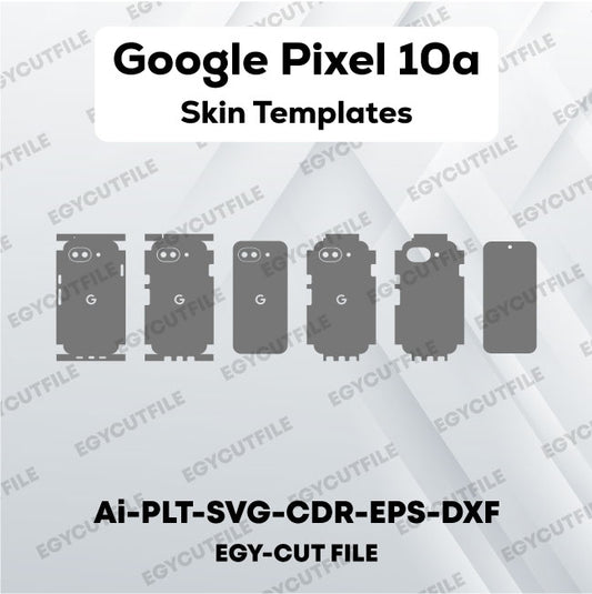 Google Pixel 10a Vector Skin Cut Files