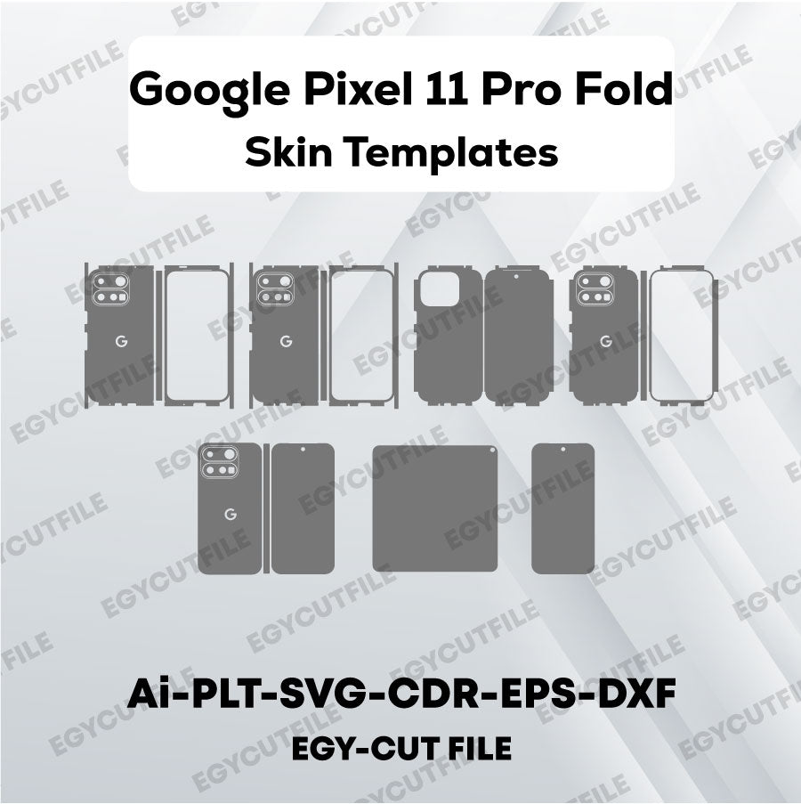 Google Pixel 11 Pro Fold Vector Skin Cut Files
