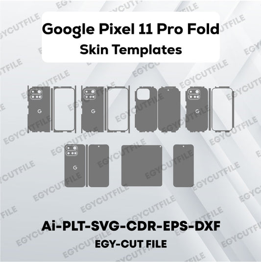 Google Pixel 11 Pro Fold Vector Skin Cut Files