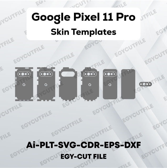 Google Pixel 11 Pro Vector Skin Cut Files
