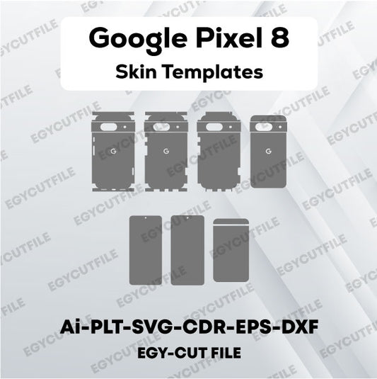 Google Pixel 8 Vector Skin Cut Files