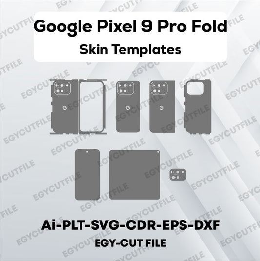 Google Pixel 9 Pro Fold Vector Skin Cut Files