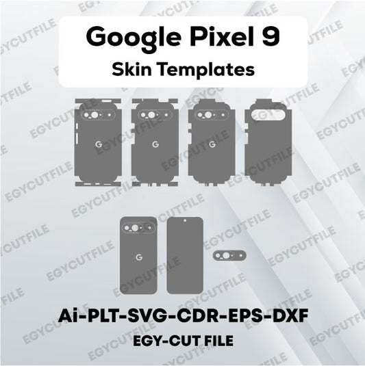 Google Pixel 9 Vector Skin Cut Files