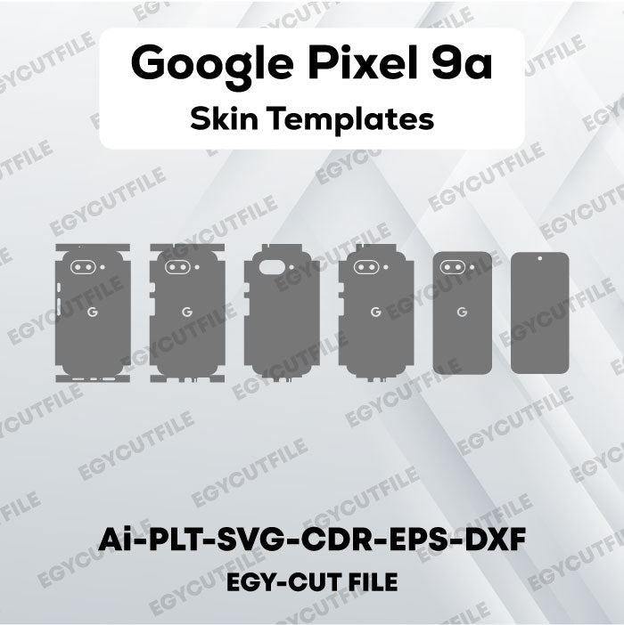 Google Pixel 9a Vector Skin Cut Files