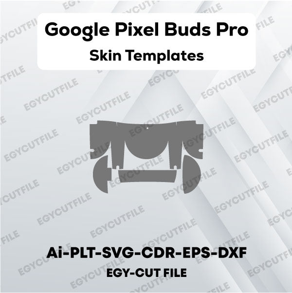 Google Pixel Buds Pro Vector Skin Cut Files