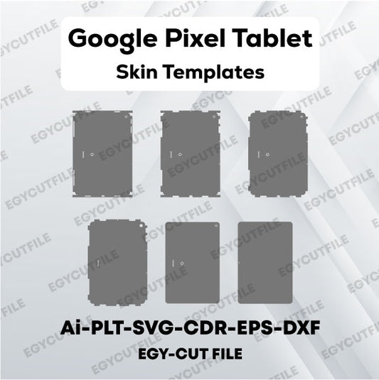 Google Pixel Tablet Vector Skin Cut Files